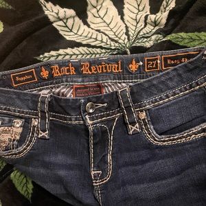 2 jeans Rock revival unfortunately they don’t fit no more